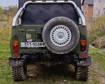 Зеленый УАЗ 31512, объемом двигателя 2.4 л и пробегом 990 тыс. км за 2800 $, фото 1 на Automoto.ua