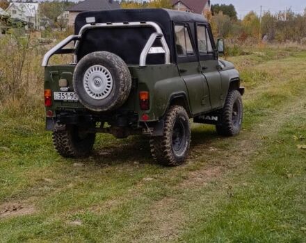 Зеленый УАЗ 31512, объемом двигателя 2.4 л и пробегом 990 тыс. км за 2800 $, фото 1 на Automoto.ua