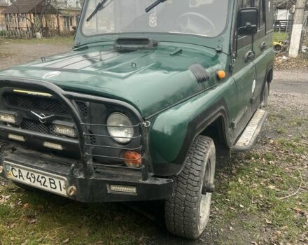 Зеленый УАЗ 3153, объемом двигателя 2.4 л и пробегом 120 тыс. км за 2344 $, фото 1 на Automoto.ua