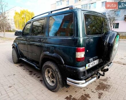 Зеленый УАЗ 3163, объемом двигателя 2.69 л и пробегом 100 тыс. км за 1999 $, фото 5 на Automoto.ua