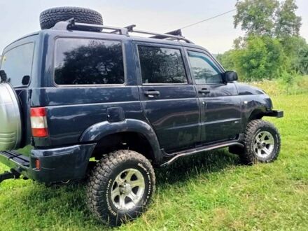Синий УАЗ 3163 Patriot, объемом двигателя 2.8 л и пробегом 200 тыс. км за 5500 $, фото 1 на Automoto.ua
