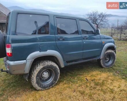 Зеленый УАЗ 3163 Patriot, объемом двигателя 2.8 л и пробегом 60 тыс. км за 5900 $, фото 2 на Automoto.ua
