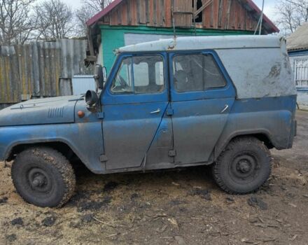 Синий УАЗ 469, объемом двигателя 2 л и пробегом 100 тыс. км за 1250 $, фото 1 на Automoto.ua