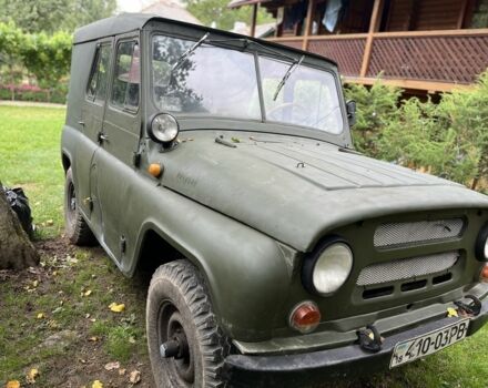 Зеленый УАЗ 469, объемом двигателя 2.4 л и пробегом 3 тыс. км за 2499 $, фото 1 на Automoto.ua