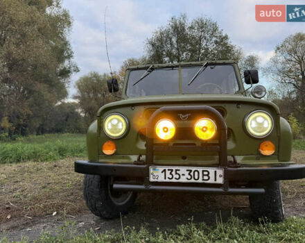 Зеленый УАЗ 469, объемом двигателя 2.4 л и пробегом 170 тыс. км за 2850 $, фото 2 на Automoto.ua