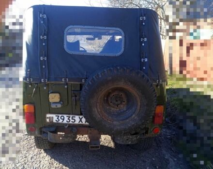 Зеленый УАЗ 469, объемом двигателя 2.9 л и пробегом 500 тыс. км за 1500 $, фото 1 на Automoto.ua