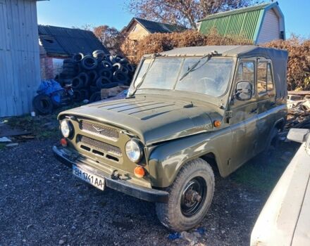 Зеленый УАЗ 469, объемом двигателя 2.4 л и пробегом 50 тыс. км за 2200 $, фото 1 на Automoto.ua