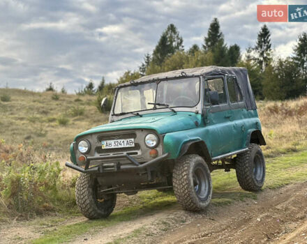 Зеленый УАЗ 469, объемом двигателя 2.9 л и пробегом 55 тыс. км за 1999 $, фото 1 на Automoto.ua