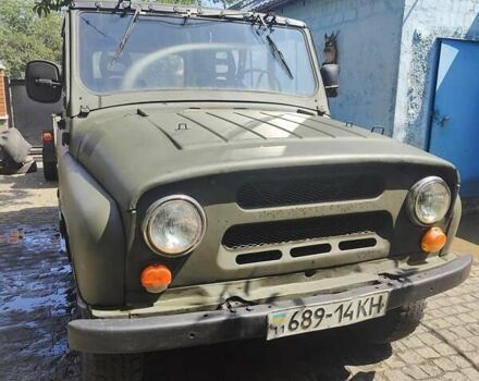 Зелений УАЗ 469, об'ємом двигуна 2.4 л та пробігом 200 тис. км за 1850 $, фото 1 на Automoto.ua