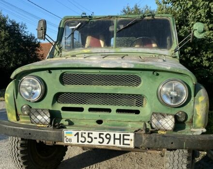 Зелений УАЗ 469, об'ємом двигуна 2.45 л та пробігом 1000 тис. км за 769 $, фото 1 на Automoto.ua
