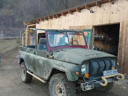 Зеленый УАЗ 469, объемом двигателя 2 л и пробегом 50 тыс. км за 2000 $, фото 1 на Automoto.ua