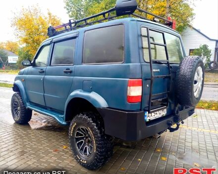 Синий УАЗ Патриот, объемом двигателя 2.7 л и пробегом 220 тыс. км за 5000 $, фото 3 на Automoto.ua