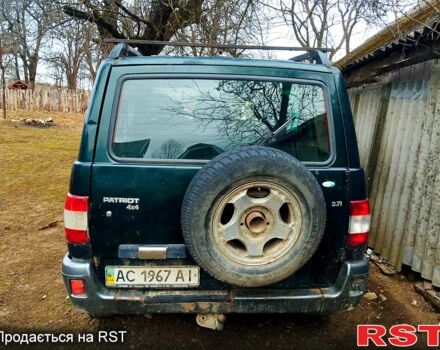 Зеленый УАЗ Патриот, объемом двигателя 2.7 л и пробегом 180 тыс. км за 2600 $, фото 2 на Automoto.ua