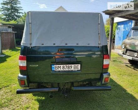 Зелений УАЗ Pickup, об'ємом двигуна 2.7 л та пробігом 106 тис. км за 7999 $, фото 1 на Automoto.ua