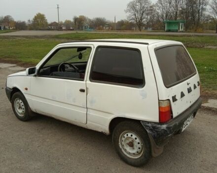 Белый ВАЗ 1111 Ока, объемом двигателя 1 л и пробегом 70 тыс. км за 638 $, фото 1 на Automoto.ua