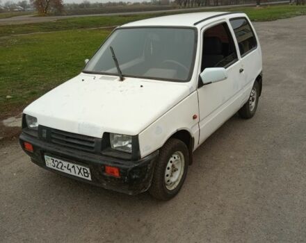 Белый ВАЗ 1111 Ока, объемом двигателя 1 л и пробегом 70 тыс. км за 638 $, фото 1 на Automoto.ua