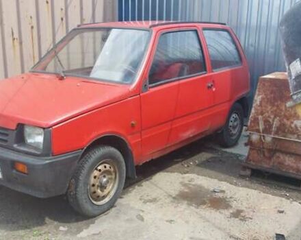 Красный ВАЗ 1111 Ока, объемом двигателя 0.65 л и пробегом 250 тыс. км за 600 $, фото 1 на Automoto.ua