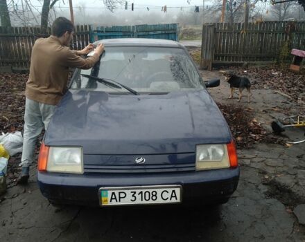 Синий ВАЗ 1111 Ока, объемом двигателя 1.3 л и пробегом 1000 тыс. км за 286 $, фото 1 на Automoto.ua