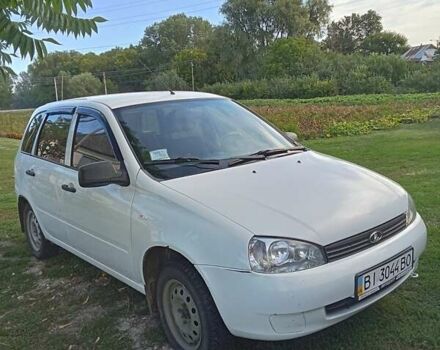 Белый ВАЗ 1117 Калина, объемом двигателя 1.6 л и пробегом 120 тыс. км за 3100 $, фото 1 на Automoto.ua
