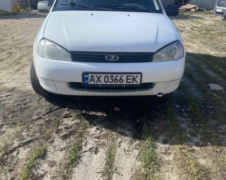 Белый ВАЗ 1117 Калина, объемом двигателя 1.6 л и пробегом 100 тыс. км за 1700 $, фото 1 на Automoto.ua