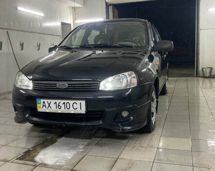 Черный ВАЗ 1117 Калина, объемом двигателя 1.6 л и пробегом 120 тыс. км за 3000 $, фото 1 на Automoto.ua