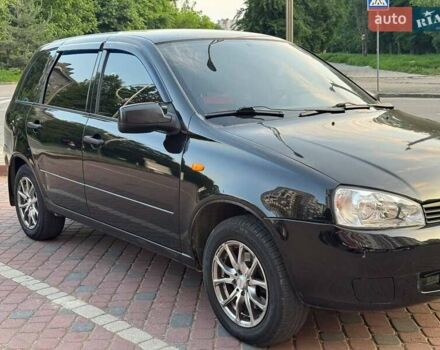 Черный ВАЗ 1117 Калина, объемом двигателя 1.39 л и пробегом 82 тыс. км за 3800 $, фото 2 на Automoto.ua