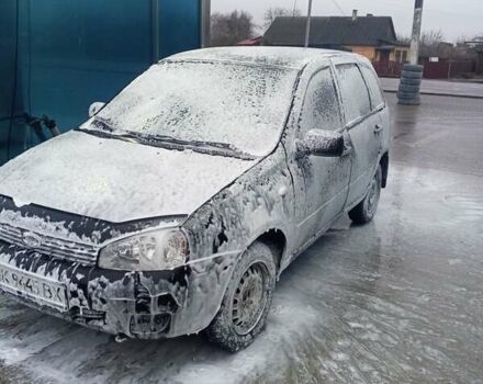 Черный ВАЗ 1117 Калина, объемом двигателя 1.6 л и пробегом 204 тыс. км за 2750 $, фото 3 на Automoto.ua