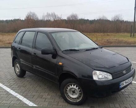 Черный ВАЗ 1117 Калина, объемом двигателя 1.6 л и пробегом 204 тыс. км за 2750 $, фото 1 на Automoto.ua