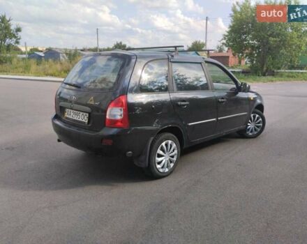 Черный ВАЗ 1117 Калина, объемом двигателя 1.4 л и пробегом 224 тыс. км за 1850 $, фото 1 на Automoto.ua