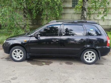 Черный ВАЗ 1117 Калина, объемом двигателя 1.4 л и пробегом 80 тыс. км за 3500 $, фото 1 на Automoto.ua