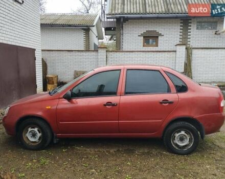 Красный ВАЗ 1117 Калина, объемом двигателя 1.6 л и пробегом 260 тыс. км за 1900 $, фото 3 на Automoto.ua