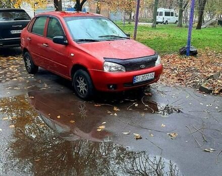 Красный ВАЗ 1117 Калина, объемом двигателя 1.6 л и пробегом 124 тыс. км за 2800 $, фото 11 на Automoto.ua