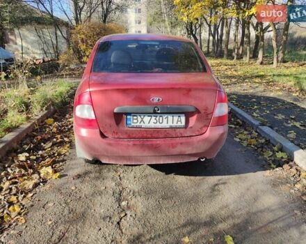 Красный ВАЗ 1117 Калина, объемом двигателя 1.4 л и пробегом 196 тыс. км за 1250 $, фото 6 на Automoto.ua