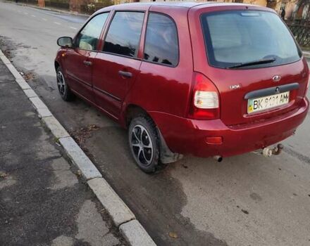 Красный ВАЗ 1117 Калина, объемом двигателя 1.6 л и пробегом 250 тыс. км за 1700 $, фото 5 на Automoto.ua