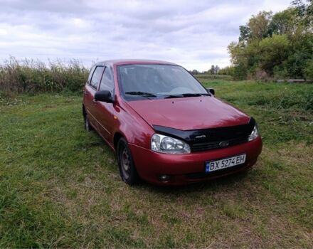 ВАЗ 1117 Калина 2008 у Хмельницькому на Automoto.ua Червоний ВАЗ 1117 Калина, об'ємом двигуна 1.4 л та пробігом 160 тис. км за 1000 $, фото 3 на Automoto.ua