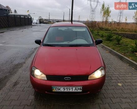 Красный ВАЗ 1117 Калина, объемом двигателя 1.6 л и пробегом 260 тыс. км за 1650 $, фото 3 на Automoto.ua