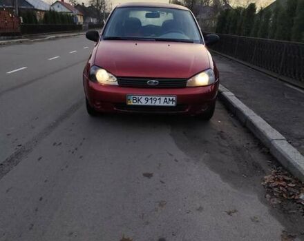 Красный ВАЗ 1117 Калина, объемом двигателя 1.6 л и пробегом 250 тыс. км за 1700 $, фото 3 на Automoto.ua