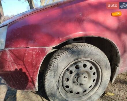 Красный ВАЗ 1117 Калина, объемом двигателя 1.4 л и пробегом 196 тыс. км за 1250 $, фото 4 на Automoto.ua