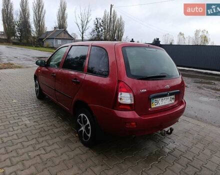 Красный ВАЗ 1117 Калина, объемом двигателя 1.6 л и пробегом 260 тыс. км за 1650 $, фото 4 на Automoto.ua