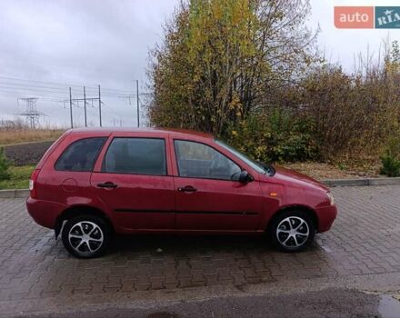 Красный ВАЗ 1117 Калина, объемом двигателя 1.6 л и пробегом 260 тыс. км за 1650 $, фото 7 на Automoto.ua