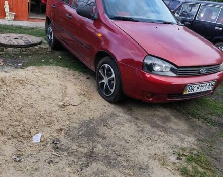 Красный ВАЗ 1117 Калина, объемом двигателя 1.6 л и пробегом 250 тыс. км за 1700 $, фото 9 на Automoto.ua