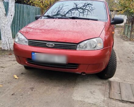 Красный ВАЗ 1117 Калина, объемом двигателя 1.6 л и пробегом 140 тыс. км за 3000 $, фото 1 на Automoto.ua