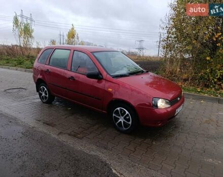 Красный ВАЗ 1117 Калина, объемом двигателя 1.6 л и пробегом 260 тыс. км за 1650 $, фото 6 на Automoto.ua