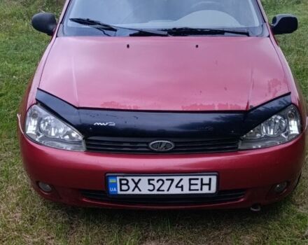 ВАЗ 1117 Калина 2008 у Хмельницькому на Automoto.ua Червоний ВАЗ 1117 Калина, об'ємом двигуна 1.4 л та пробігом 160 тис. км за 1000 $, фото 1 на Automoto.ua