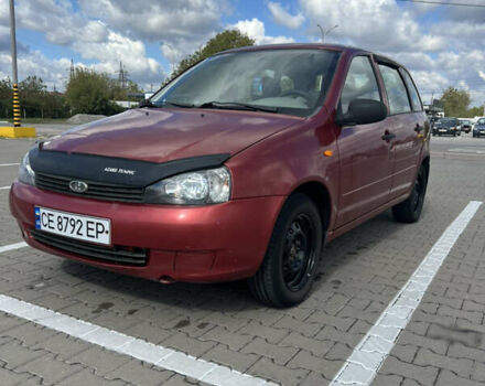 Красный ВАЗ 1117 Калина, объемом двигателя 1.39 л и пробегом 50 тыс. км за 2200 $, фото 4 на Automoto.ua