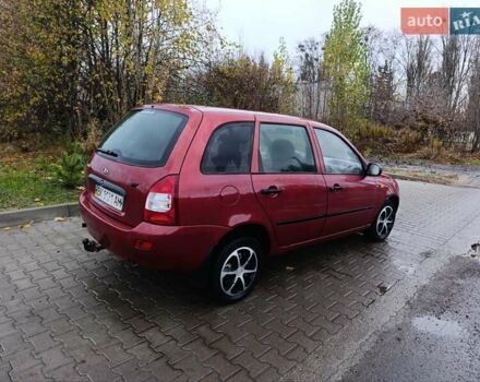 Красный ВАЗ 1117 Калина, объемом двигателя 1.6 л и пробегом 260 тыс. км за 1650 $, фото 9 на Automoto.ua