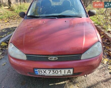 Красный ВАЗ 1117 Калина, объемом двигателя 1.4 л и пробегом 196 тыс. км за 1250 $, фото 7 на Automoto.ua