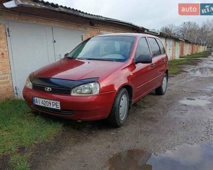 Красный ВАЗ 1117 Калина, объемом двигателя 1.6 л и пробегом 190 тыс. км за 2150 $, фото 7 на Automoto.ua