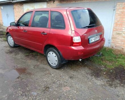 Красный ВАЗ 1117 Калина, объемом двигателя 1.6 л и пробегом 190 тыс. км за 2150 $, фото 1 на Automoto.ua