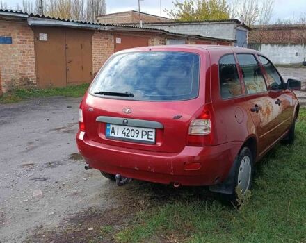 Красный ВАЗ 1117 Калина, объемом двигателя 1.6 л и пробегом 190 тыс. км за 2150 $, фото 2 на Automoto.ua